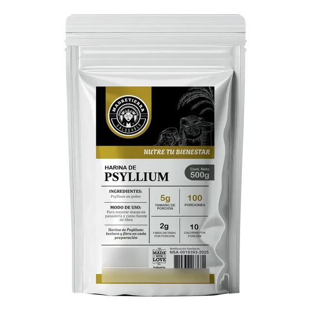 Psyllium Fibra En Polvo X 500g