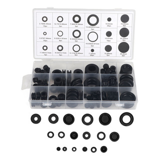 Kit De Sortimento De Ilhós De Borracha De 125 Unidades, Junt Kit De Sortimento De Ilhós De Borracha De 125 Unidades, Junt
