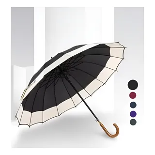 Guarda Chuva Portaria Grande Automåtico 16 Hastes Reforçado Guarda Chuva Portaria Grande Automåtico 16 Hastes Reforçado