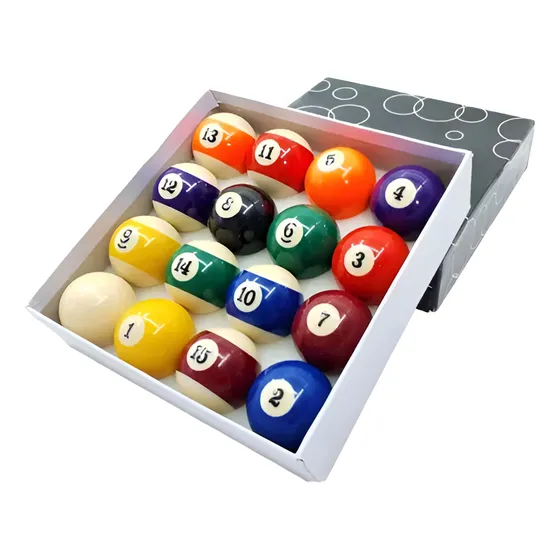 Juego De 16 Bolas De Billar Numeradas De 57 Mm Pool