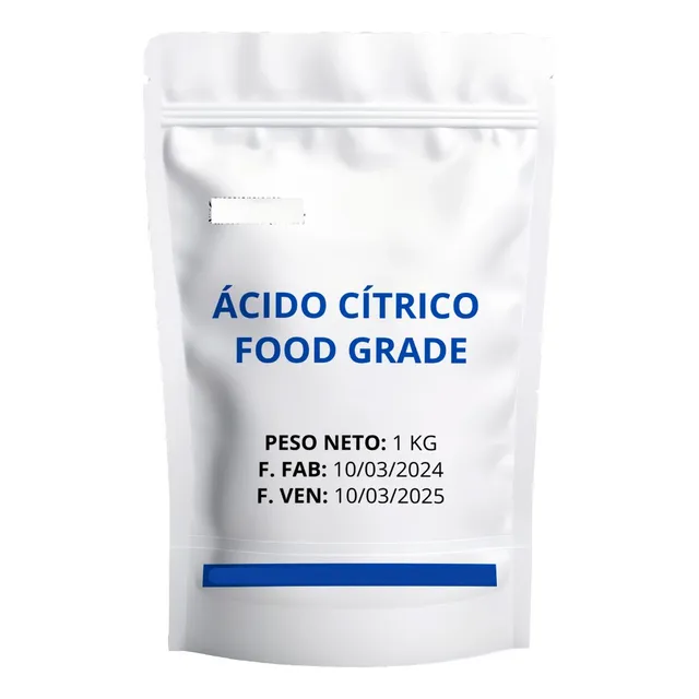 Acido Citrico Food Grade Doypack X 1kg