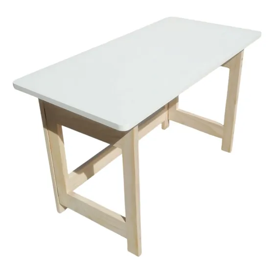 Mesa Niños Plegable Tamaño Junior Blanco