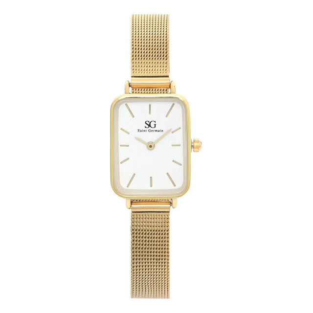 RelĂłgio Feminino Saint Germain Quadrado Square Chelsea Gold Cor Da Correia Bisel Dourado C... RelĂłgio Feminino Saint Germain Quadrado Square Chelsea Gold Cor Da Correia Bisel Dourado C...