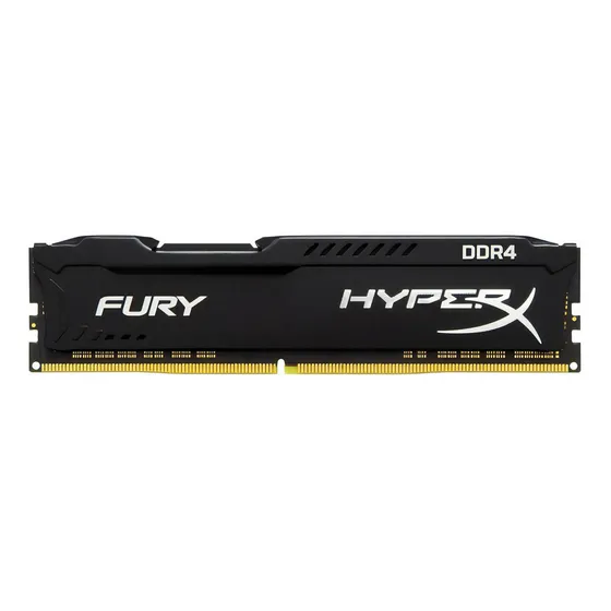 Memória Ram Fury Color Preto 16gb Ddr4 Hyperx Hx32c15pb3/16