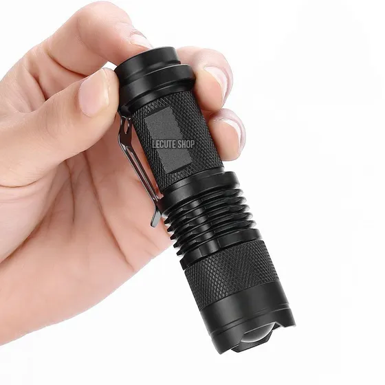 Lampara Tactica 2000 Lumens Ultra Cree Led Recargable Q5 Alu