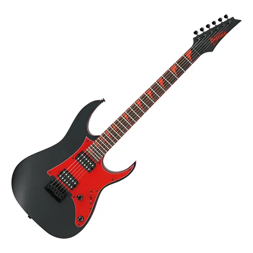 Guitarra elétrica Ibanez RG GIO GRG150DX de choupo black com