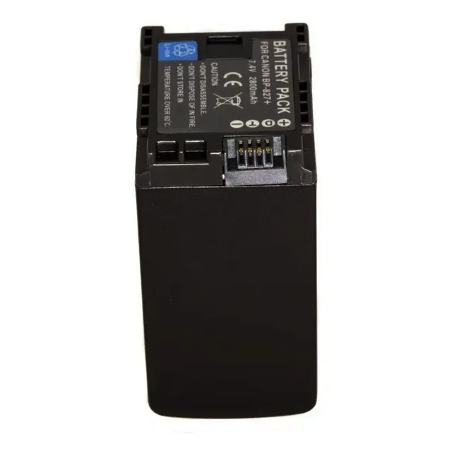 Batería Bp-827 P/canon Vixia Hf200 Hf20, Hf21, Hf200, Hf G1