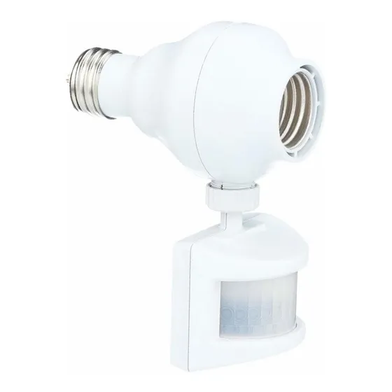 Adaptador Luz Sensor Movimiento Para Exterior Este Control