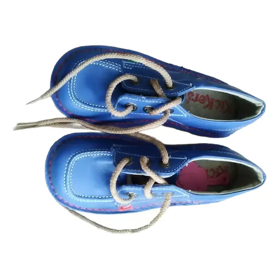 Zapatos Kickers Azul Royal Corte Bajo Talla 32 Nuevos