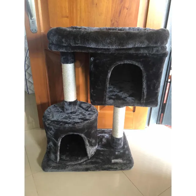 Parque, Arañador, Cama, Gimnasio Para Gatos 86x60 Tapizado