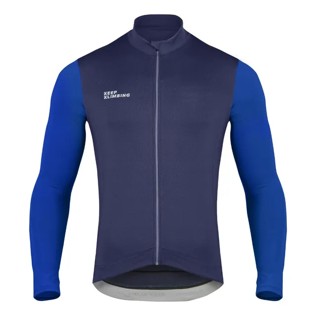 Campera Ciclismo Frisada Jersey Invierno Keep Klimbing