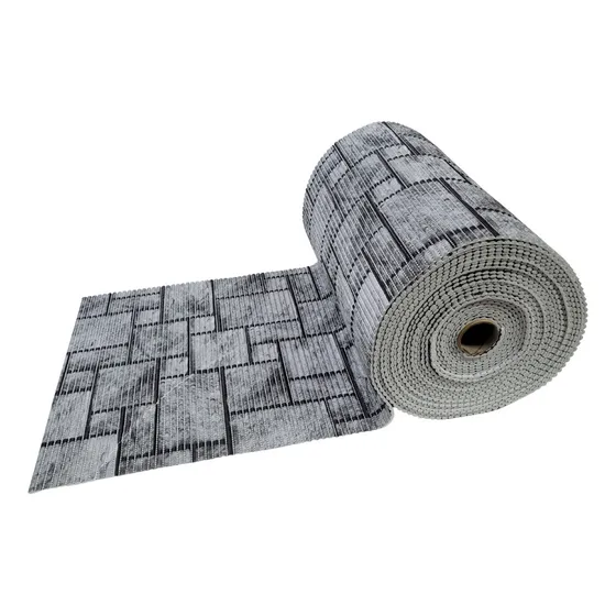 Tapete Emborrachado Cozinha Antiderrapante Rolo 15m X 45cm Comprimento 15 M Cor Estampa 14 Desenho Do Tecido Liso Largura 45 Cm