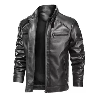 Jaqueta De Couro Masculina Casaco Blusa De Frio ImpermeĂĄvel Jaqueta De Couro Masculina Casaco Blusa De Frio ImpermeĂĄvel