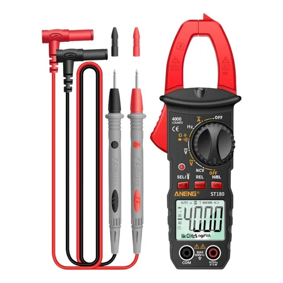 Tester Pinza Amperimetrica Capacitancia Aneng St180