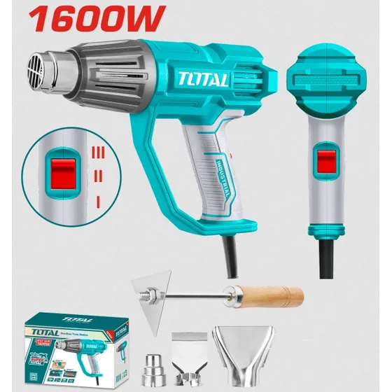 Pistola De Calor 1600w Total Tools Temperatura Regulable