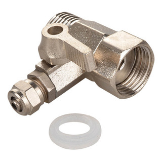 1/2 A 1/4 Válvula Llave Con Adaptador, Ósmosis, Purificador 1/2 A 1/4 Válvula Llave Con Adaptador, Ósmosis, Purificador