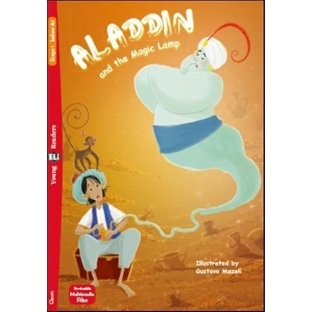 Aladdin And The Magic Lamp - Young Hub Readers 1 (Below A1), de CADWALLADER, JANE. Hub Editorial, tapa blanda en inglés internacional, 2021