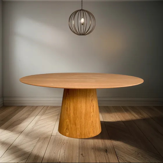 Mesa De Jantar Conne Oval 210x110cm Freijó 