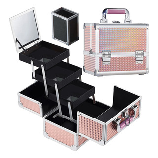 Makeup Box Caja De Almacenamiento De Joyas De Viaje Para Muj Makeup Box Caja De Almacenamiento De Joyas De Viaje Para Muj