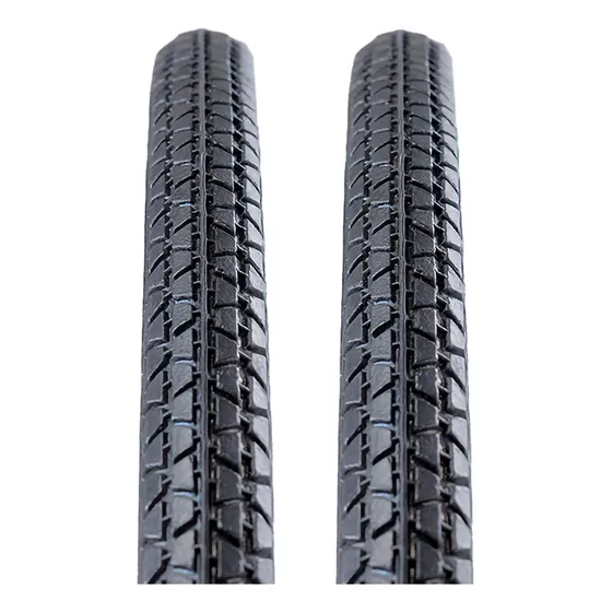 Kit X 2 Cubierta Bicicleta Imperial Cord R28 X 1 5/8 X 1 1/4