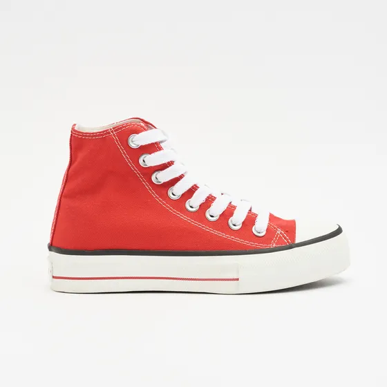 Zapatillas Botitas Con Plataforma Clasicas Mujer | Loica