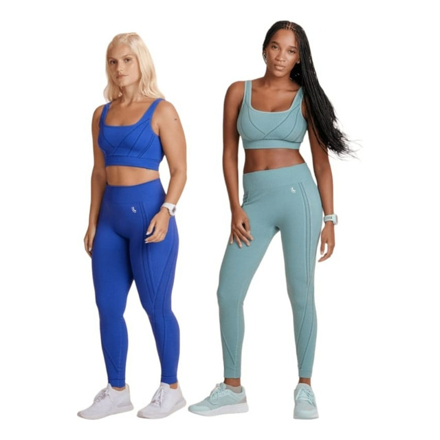Kit/c 2 Calças Legging Max Lupo Original Cós Anatômic Fitnes Kit/c 2 Calças Legging Max Lupo Original Cós Anatômic Fitnes