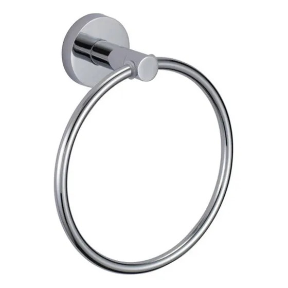 Toallero Aro Accesorios Para Baño Ottone 4030 Metal Cromo