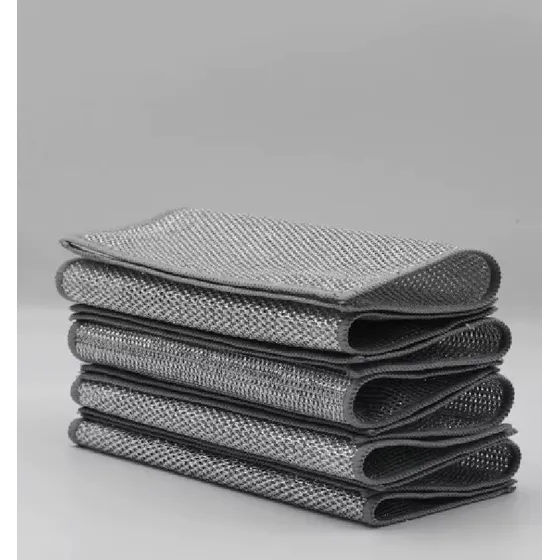 Paño De Alambre Para Lavar Platos, Esponjas De Cocina X 10