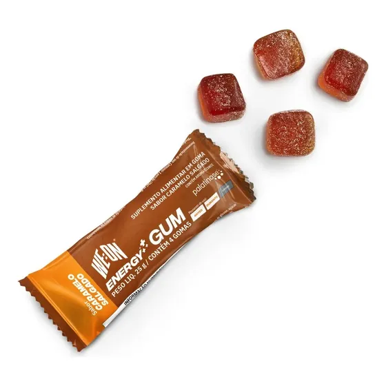 Energy Gum We:on Goma 12 Sachês 25g Caramelo Salgado