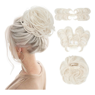 Peluca Desordenada Con Cabeza De Peine Para Cabello De Seda Peluca Desordenada Con Cabeza De Peine Para Cabello De Seda