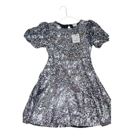 Vestido De Lentejuelas Zara Para Niña