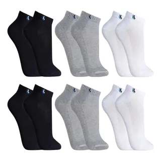 Kit 6 Pares Meias Lupo Cano Curto Soquete AlgodĂŁo Original Kit 6 Pares Meias Lupo Cano Curto Soquete AlgodĂŁo Original