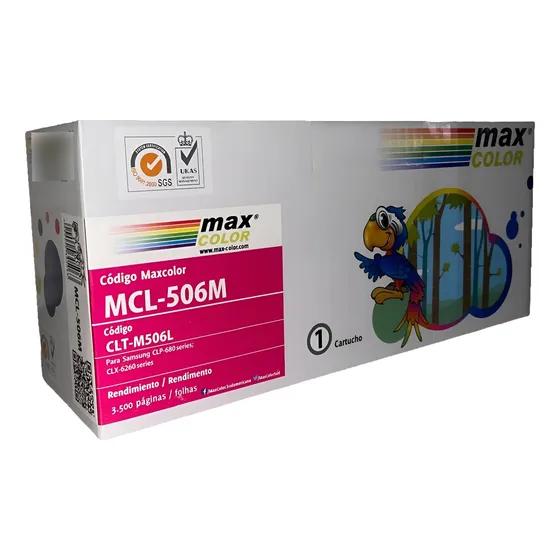 Toner Maxcolor Compatible Clt-m506l Samsung - Vantec