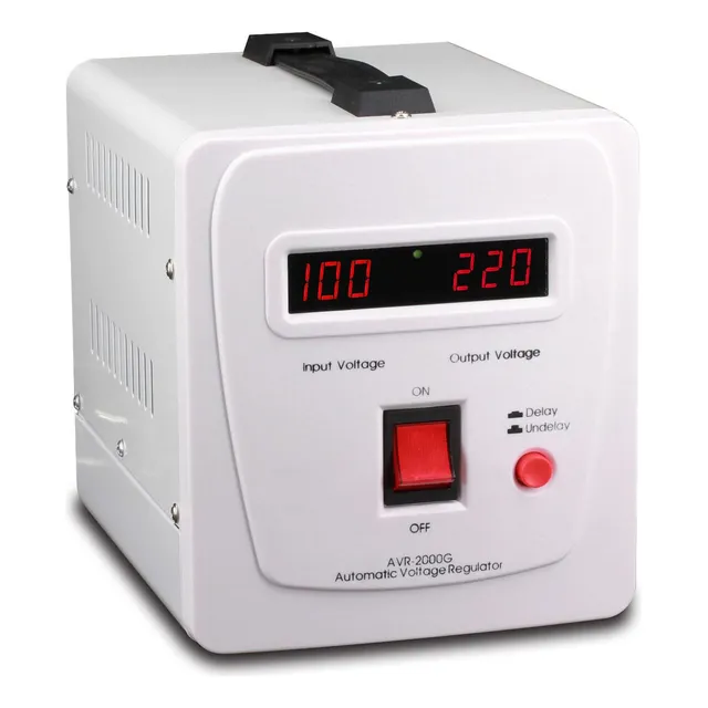 Regulador Estabilizador De Voltaje 1000va 220vac Avr Rele