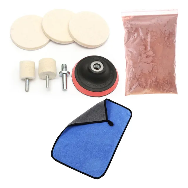 Kit Práctico Para Pulir Parabrisas De Coche Eli 8 Parts