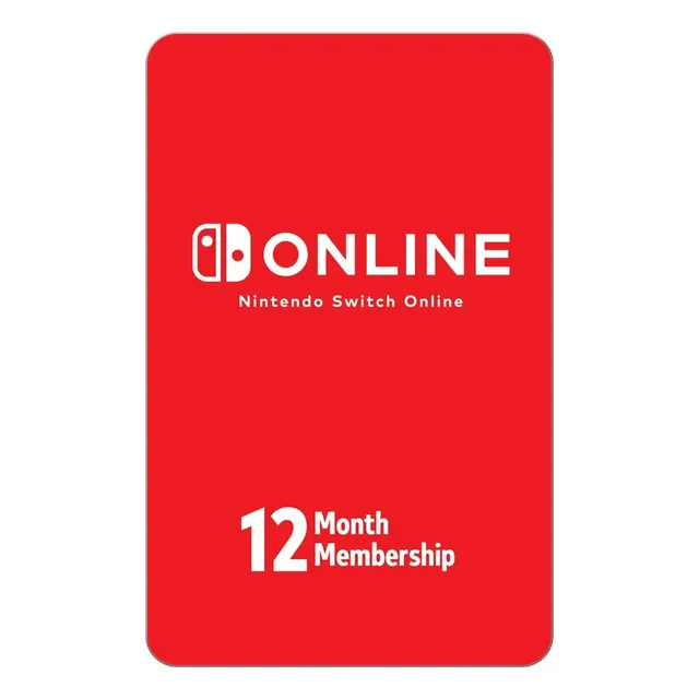 Nintendo Online 12 Meses Expansión Pack 12 Meses Rojo