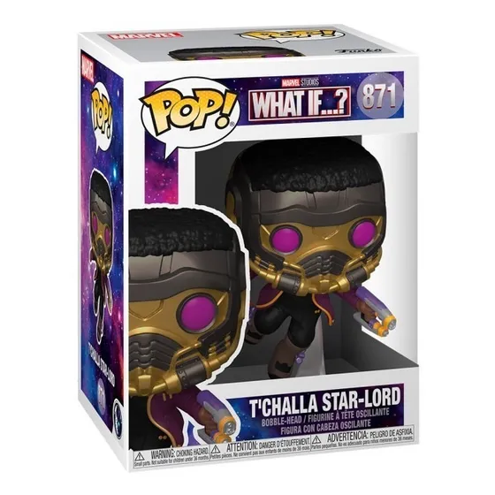 Funko Pop! What If - T'challa Star-lord #871