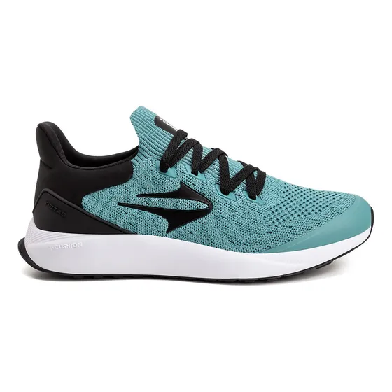 Zapatilla Topper Split Knitted Verde