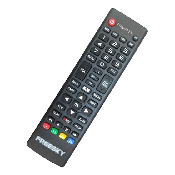 Controle Remoto Recep Freesky Compatível 9113