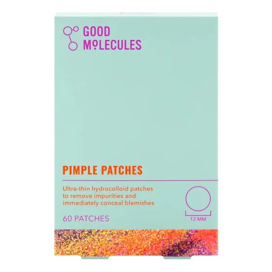 Good Molecules 60 Parches Invisibles Auxiliar Granitos/ Acne Momento De Aplicación Día/noche Tipo De Piel Mixta