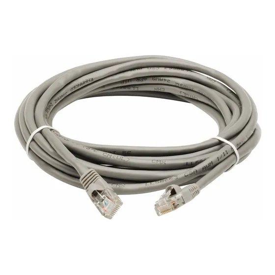 Cable De Red Utp Patch Cord Cat5e Conectores Rj45 20 Metros