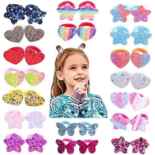 Lazos De Pelo Para Niñas,36 Piezas Niñas Colorida 6ypxg