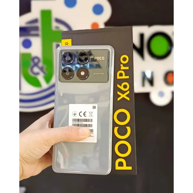 Xiaomi Poco X6 Pro 12/512gb Reloj Audifonos..