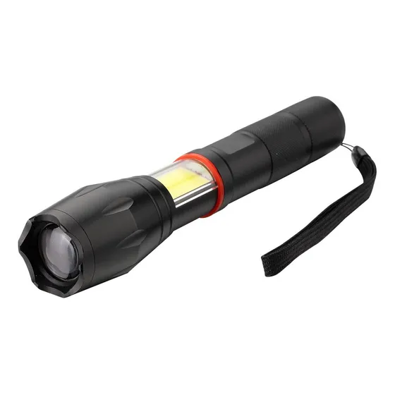 Linterna Waterdog Táctica Wol 8050 -10 W 1000 Lum Color de la linterna Negro Color de la luz Blanco frío