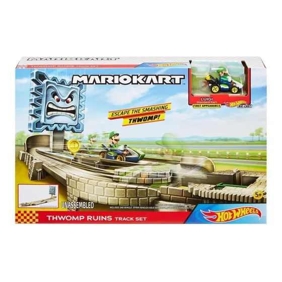 Pista Hot Wheels Mario Kart Tomp Rui Track Luigi