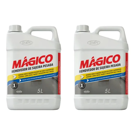 Desengordurante Magico Sujeira Pesada Start 5l Remove Cera