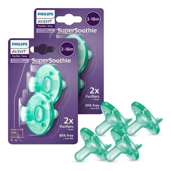 Philips Avent Soothie De 3 A 18 Meses De Chupetas Ortodôntic