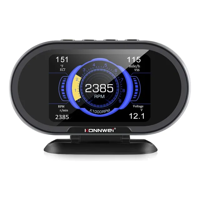 Reloj Digital Scanner Obd2 Multifuncional