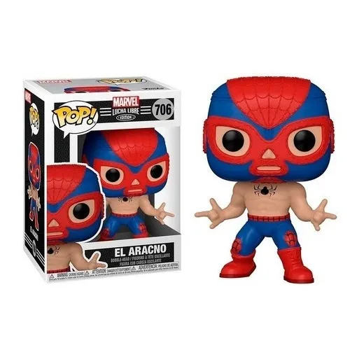Funko Pop Marvel Edition Lucha Libre - El Aracno (spiderman)