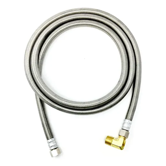 Manguera De Acero Inoxidable 3/8 
